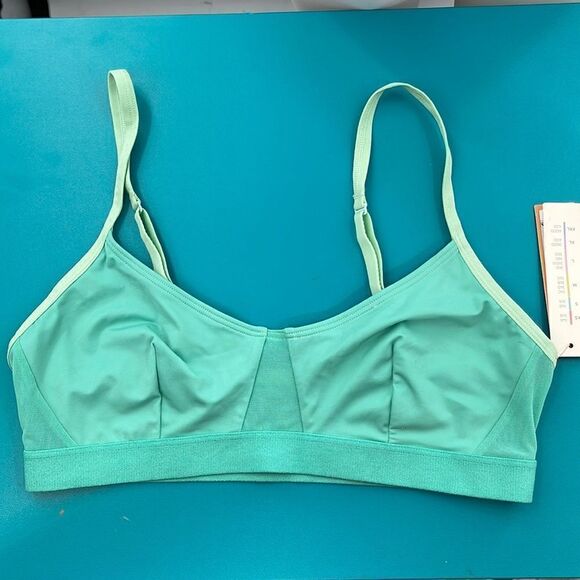 Colsie Teal Mesh Bra size: Small - Picture 1 of 6